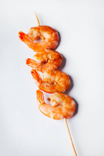 istock close-up on shrimp on a white background 1470265672