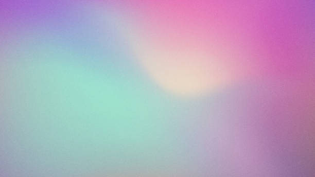 istock Smooth grainy gradient background in purple and turquoise tones 1470266665