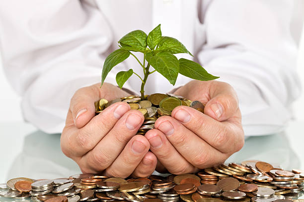 istock Making money and good investments concept 147026800