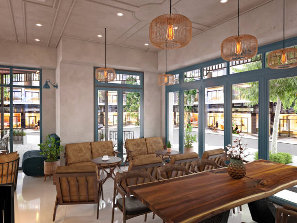 istock 3d render of coffee shop, espresso cafe 1470270746