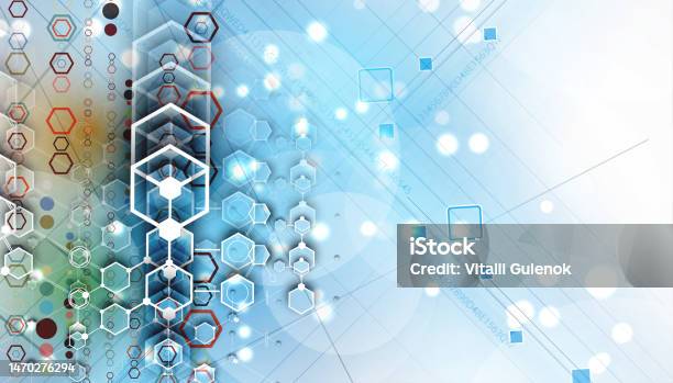 Abstract Technology Background Business Development Direction Stock ...