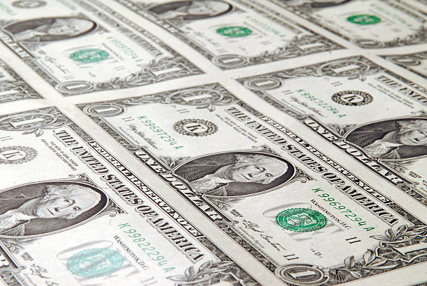 Money Background stock photo