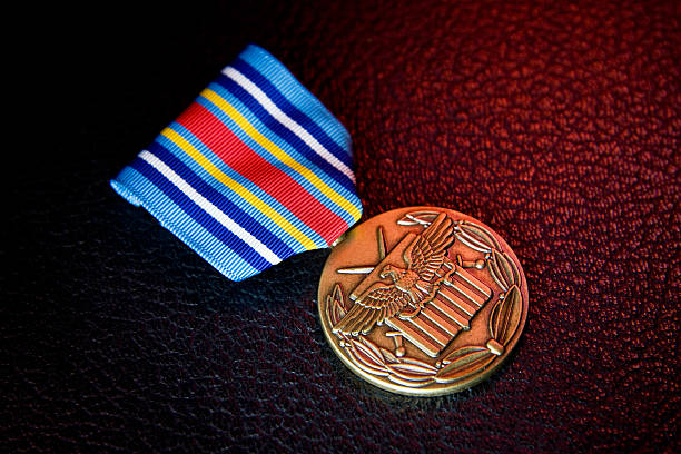 글로벌 전쟁 on 테러리즘 메달-탐험 앞마당 - armed services expeditionary medal 뉴스 사진 이미지