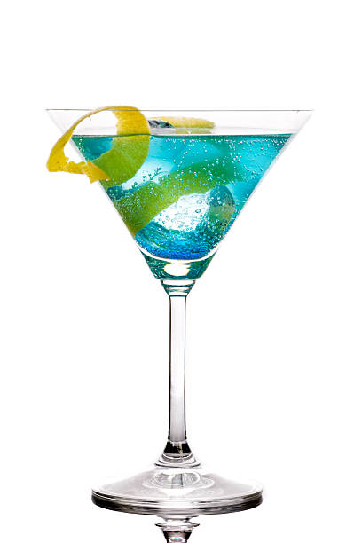 istock Drink with blue curacao , lemon water 147029266