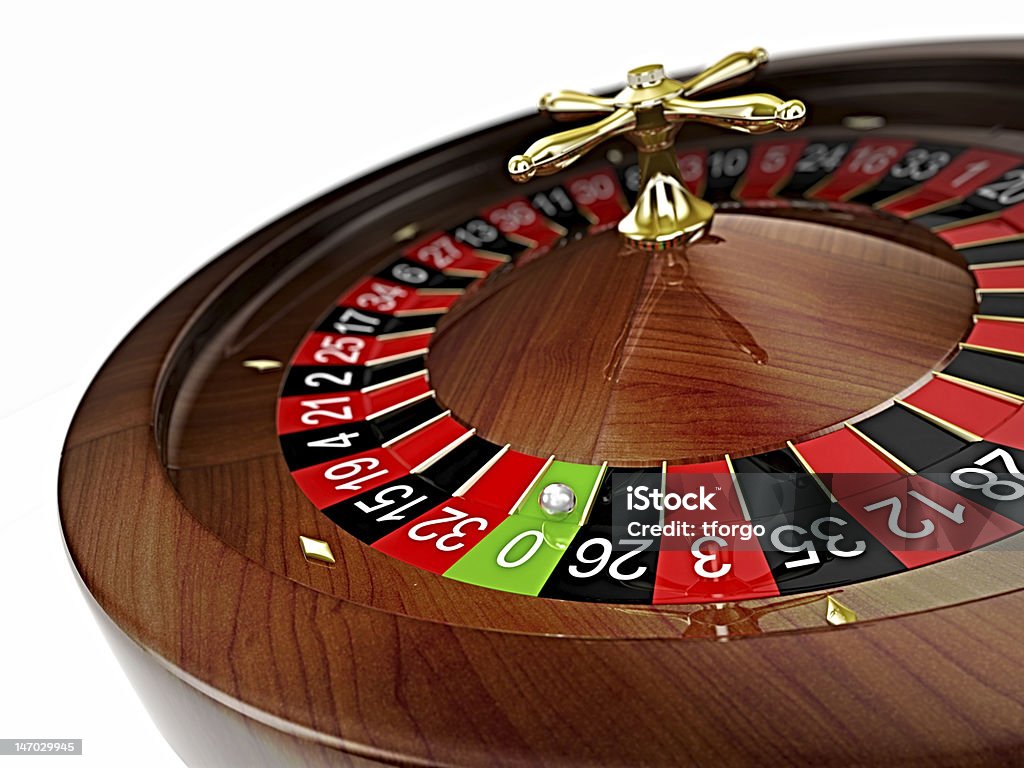 Ruota della Roulette - Foto stock royalty-free di Ruota della roulette