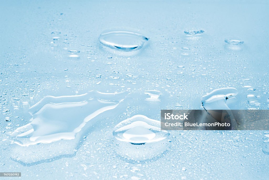 Blue Water Drops Background blue water drops background Blue Stock Photo