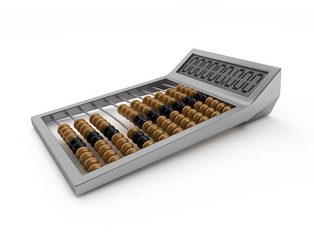 upgraded abacus stock photo