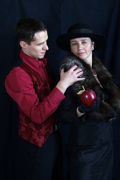 istock The lady wiht young man 147030499