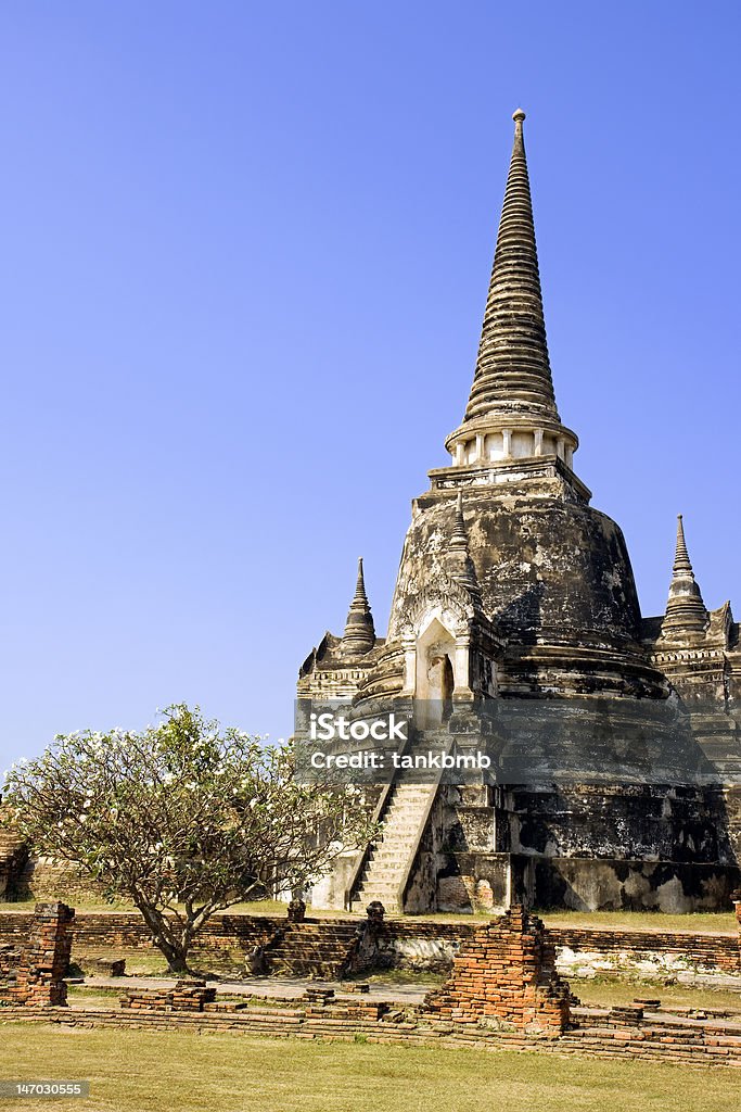 Wat Phra Si Sanphet - Zbiór zdjęć royalty-free (Architektura)