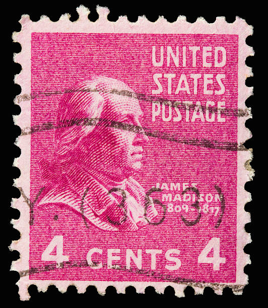 James Madison 1938 stock photo