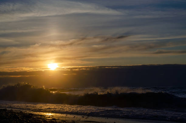 Ebb on sunset