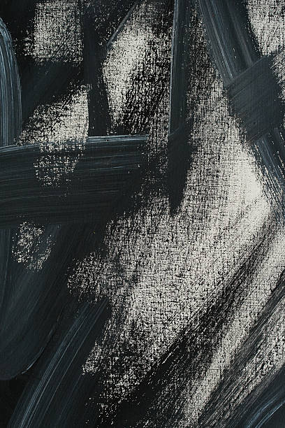 istock black and white abstraction painting 147030918