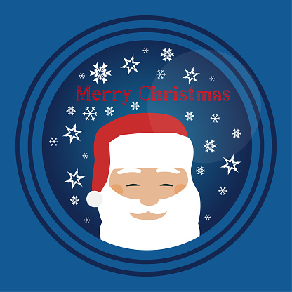 istock Santa Claus icon, Christmas concept, vector illustration 1470312611