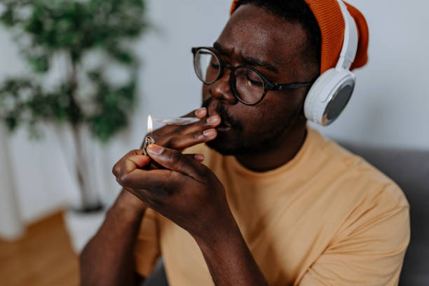 istock Enjoying in music and medical marijuana 1470314648