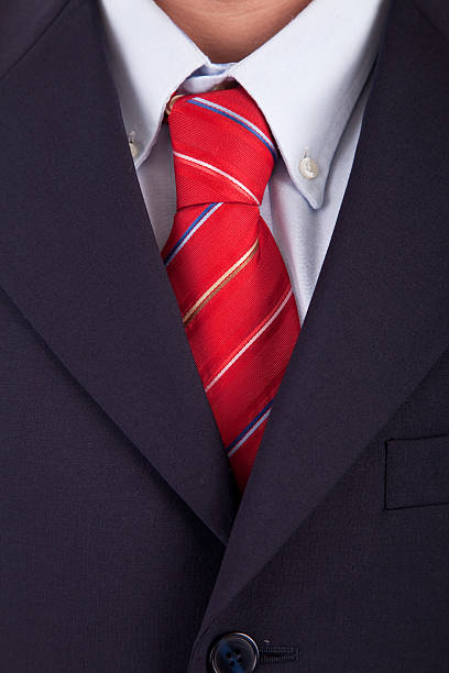 costume et cravate - lapel suit macro businessman photos et images de collection