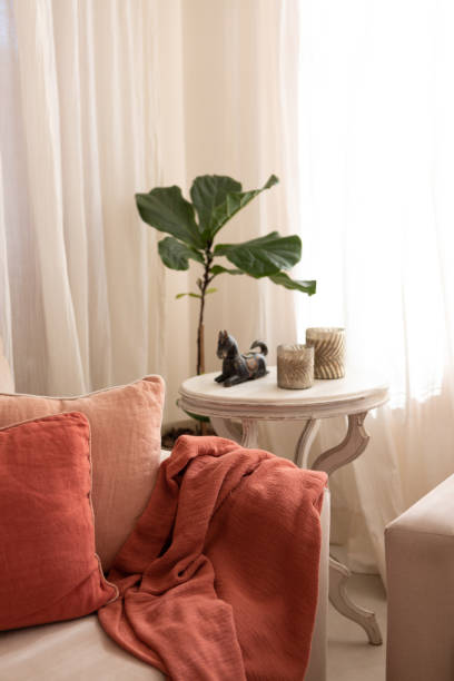istock Decorated living-room's corner 1470331030