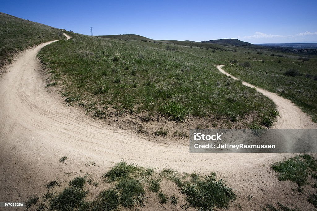 Sentiero percorso di sporco - Foto stock royalty-free di Ambientazione esterna