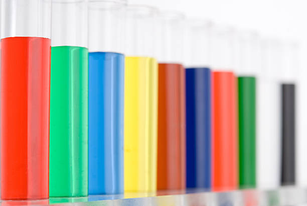 istock test tube colored on white background 147033645
