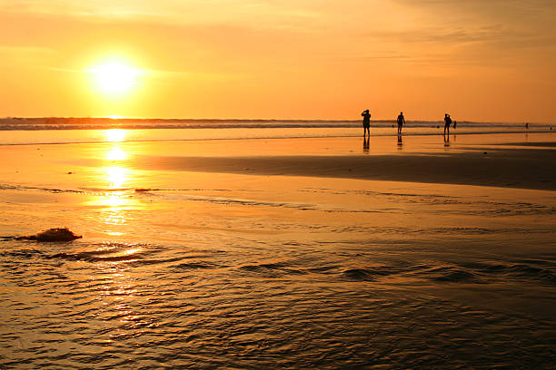 istock Kuta beach in Sunset, bali 147033909