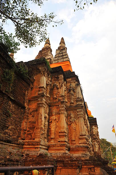 ancient pagoda stock photo