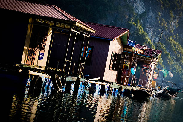 istock Floating Village in Vietnam 147034340