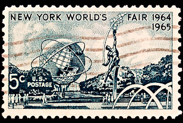 new york fair 1964-1965 questão do mundo - flushing - fotografias e filmes do acervo