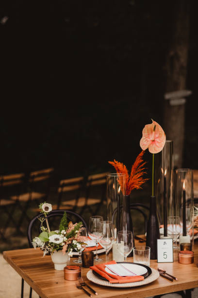 istock Side view of table number with copy space 1470353461