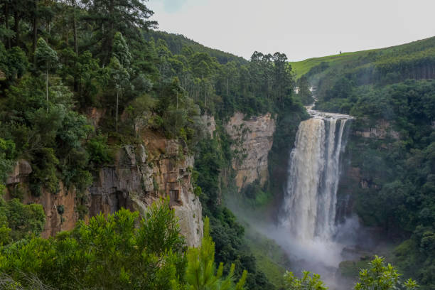 istock Karkloof waterfall in midlands meander KZN 1470353573