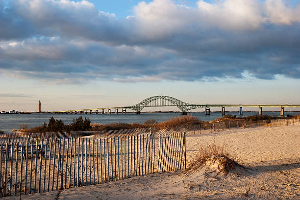 istock Beach and the Bridge to Fire Island 147035705