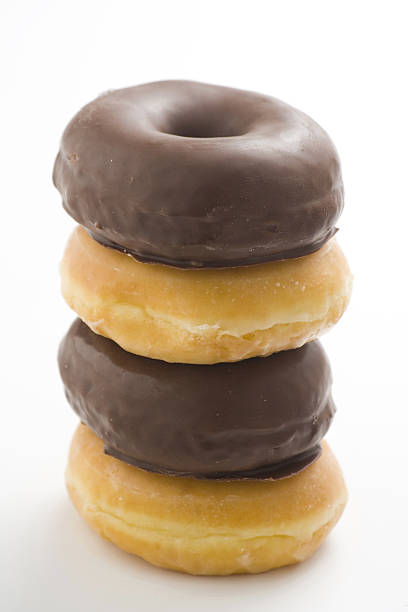 istock breakfast glass of chocolate milk and donut 147035864