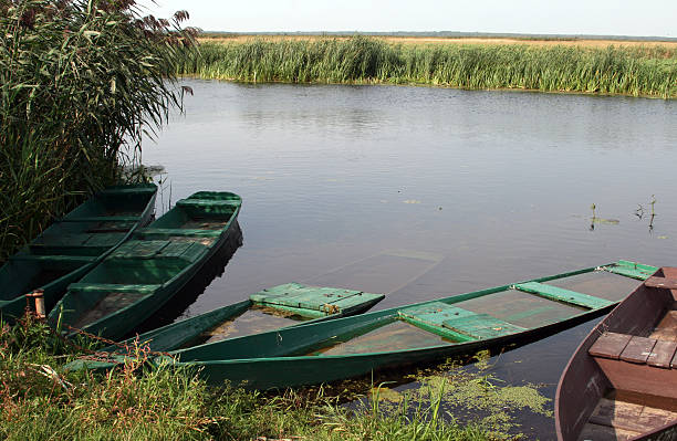 istock Old Boats at the River 147035928