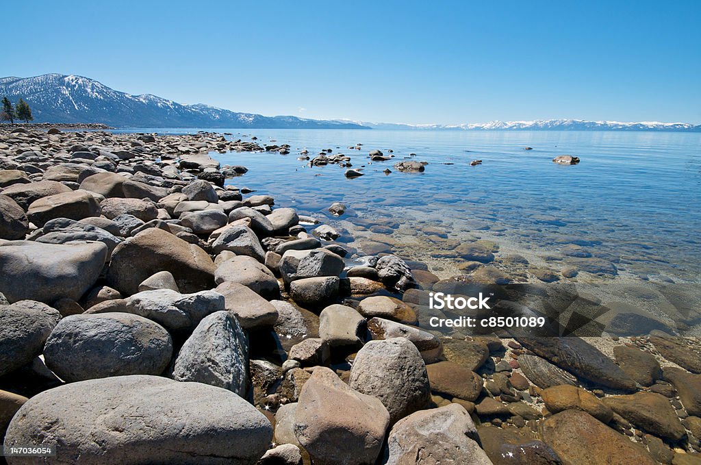 Lake Tahoe vacation resort in Kalifornien, USA - Lizenzfrei Anlegestelle Stock-Foto