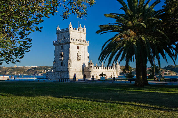 The Tower of Belem stock photo