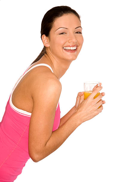 istock woman and juice 147037807
