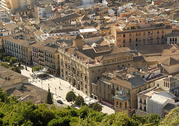istock Bird view of the Albaicin in Granada 147038086