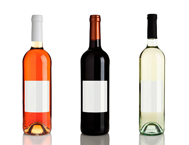 istock three different bottles of wine with blank labels XXXL 147038489