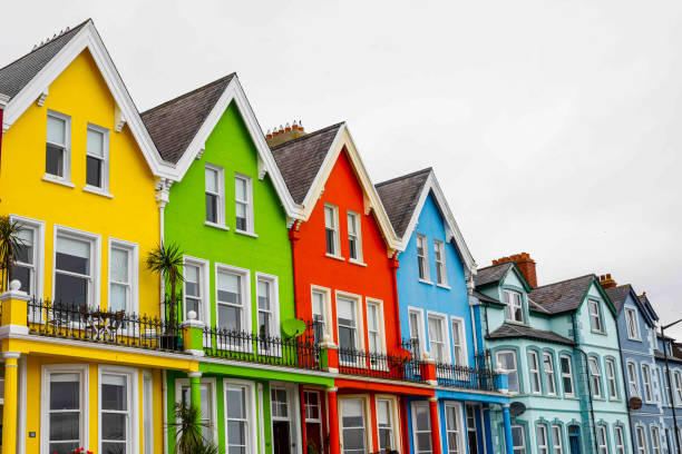 istock Colorful homes in Ballycastle Ireland 1470385768