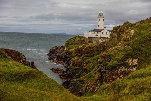 istock Lighthouse along coast in Ireland 1470385782