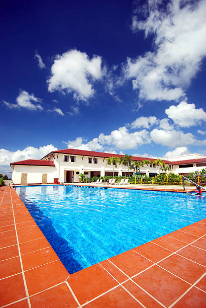 La piscina - foto de stock