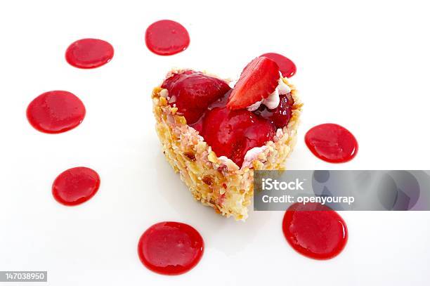 Strawberry Cheesecake Stock Photo - Download Image Now - Berry Fruit, Cake, Cheesecake