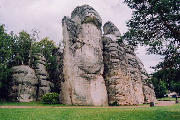 Teplice Adrspach Rocks, Eastern Bohemia, Czech Republic in Adršpach, Hradec Králové Region, Czechia