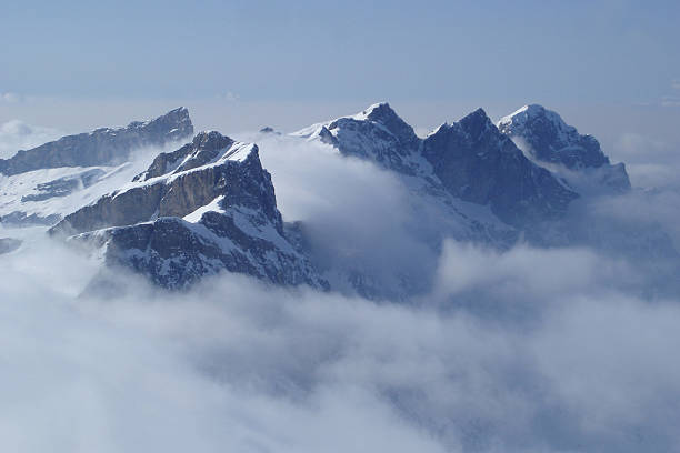 Panorama-Titlis Suiza - foto de stock