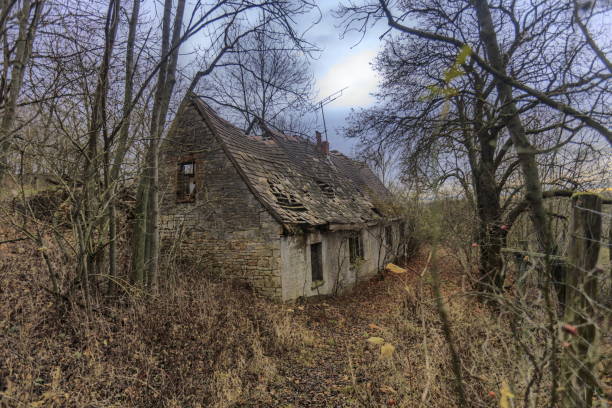 istock Landscape with ruins near Eckartsberga 1470398673