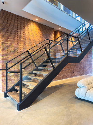 Stairs in a loft apartment