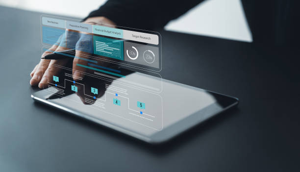 istock Businessperson working with project management. Analyst planning with data and information, corporate business plan, marketing competitive research , financial and budget analysis in sales 1470405405