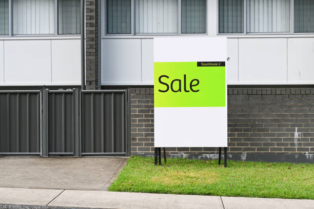 istock Property for sale sign 1470410301