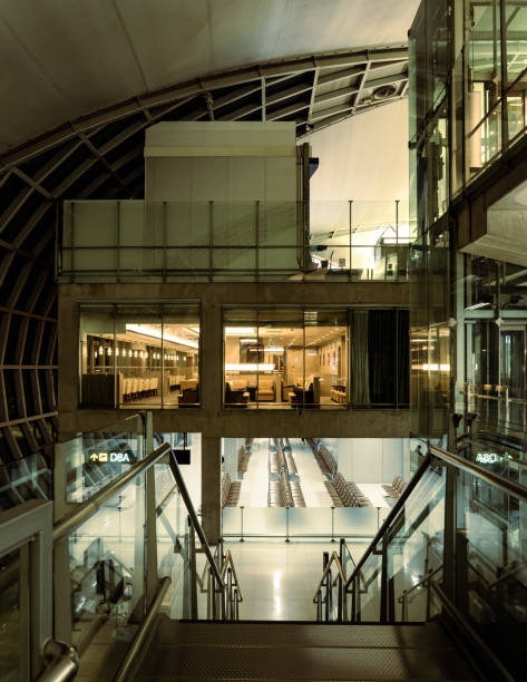 istock Nighttime in Airport Terminal 1470413715