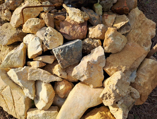 istock big stones yellow sand and grey background 1470422947