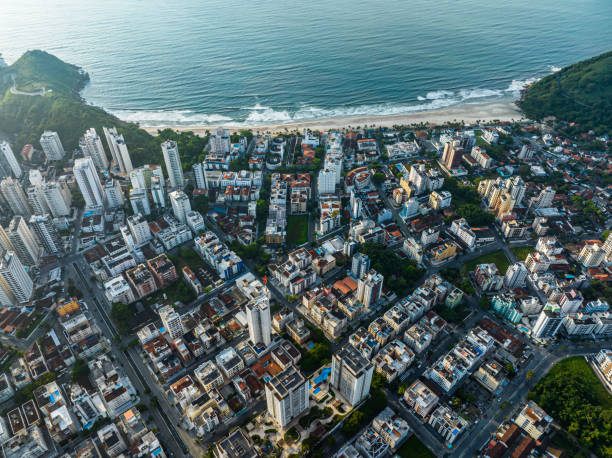 istock Beautiful beach in the city. 1470424473