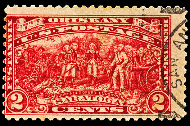 istock Surrender to Gen. Gorge Washington at Saratoga Issue 147042480